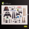 RESK35039K 1:35 ResKit/Kelik 3D Interior Set - Bf109G-6 (BDM kit)