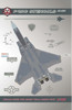 BMA48050 1:48 Bullseye Model Aviation Decals - F-15C Eagle Stencils