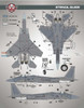 BMA48050 1:48 Bullseye Model Aviation Decals - F-15C Eagle Stencils