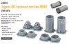 EDU6481141 1:48 Eduard Brassin - Jaguar GR.1 Exhaust Nozzle (AFX kit)