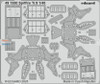 EDU491550 1:48 Eduard Color PE - Spitfire TR.9 Detail Set (AFX kit)