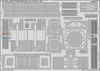 EDU491553 1:48 Eduard Color PE - B-26F Marauder Rear Interior Detail Set (ICM kit)