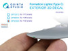 QTSQP32026 1:32 Quinta Studio 3D Decal - Formation Lights Type C