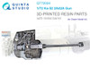 QTSQT72024 1:72 Quinta Studio Ka-52 Hokum 2A42A Gun with Metal Barrel (DRM kit)
