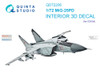 QTSQD72206 1:72 Quinta Studio 3D Decal - MiG-25PD Foxbat (ICM kit)