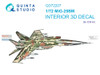 QTSQD72207 1:72 Quinta Studio 3D Decal - MiG-25BM Foxbat (ICM kit)