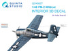 QTSQD48627 1:48 Quinta Studio 3D Decal - FM-2 Wildcat (HBS kit)