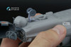 QTSQT48027 1:48 Quinta Studio Ka-52 Hokum Landing Gear Struts (QTS/ZVE kit)