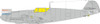 EDUCX699 1:72 Eduard Mask - Bf109F Weekend Edition (EDU kit)