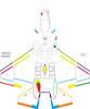 EDUCX698 1:72 Eduard Mask - F-35C Lightning II RAM Coating (TAM kit)