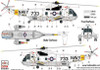HADE721001 1:72 HAD Models Decals - SH-3H Sea King HS-9 Sea Griffins in The Final Countdown