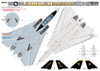 LNRS4822 1:48 Great Wall Hobby F-14D Tomcat 'VF-31 Tomcatters' with Pilot Figures