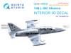 QTSQDS48602R 1:48 Quinta Studio 3D Decal - L-39C Albatros + Resin (TRP kit) Small Version