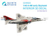 QTSQD48626 1:48 Quinta Studio 3D Decal - A-4M Skyhawk (HBS kit)