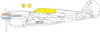 EDUEX1151 1:48 Eduard Mask - Kittyhawk Mk.IV TFACE (EDU kit)