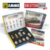 AMM7902 AMMO by Mig Solutions Box Mini - WW2 German DAK Vehicles Winter Colors and Weathering System