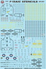 BMA48051 1:48 Bullseye Model Aviation Decals - F-15A F-15C Eagle Stencils