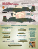 BMA48054 1:48 Bullseye Model Aviation Decals - A-10A Thunderbolt II 'Big Ass Warthog Sheet'
