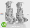ASKA72029 1:72 ASK/Art Scale GRU-7A Ejection Seats with Seatbelts [for F-14A F-14B Late Tomcat] (GWH kit)