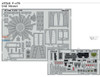 EDU491568 1:48 Eduard Color PE - P-47N Thunderbolt Detail Set (MIA kit)