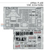 EDU491566 1:48 Eduard Color PE - P-400 Airacobra Detail Set (ARM kit)
