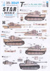 SRD353049 1:35 Star Decals: Tiger I s.Pz.Abt. 502 #2 - Initial, Early and Mid Production Tigers 1943-44