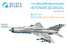 QTSQD72256 1:72 Quinta Studio 3D Decal - MiG-21MF Fishbed [Moscow Plant] (EDU kit)