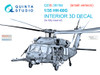QTSQDS35164 1:35 Quinta Studio 3D Decal - HH-60G Pave Hawk (ZIM/KTH kit) Small Version