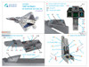 QTSQD48652 1:48 Quinta Studio 3D Decal - F-22 Raptor (HAS kit)