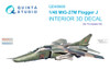 QTSQD48660 1:48 Quinta Studio 3D Decal - MiG-27M Flogger J (TRP kit)