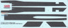 BBBB3D0117 1:32 Babibi Model 3D Decals F-4 Phantom II Walkway Version 8 Black