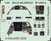 EDU3DL32044 1:24 Eduard SPACE - Bf109G-5 (AFX kit)