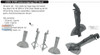 EDU632214 1:32 Eduard Brassin Bf109G Undercarriage Legs (REV kit)