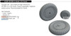 EDU632215 1:32 Eduard Brassin Bf109G-6 Wheels (REV kit)