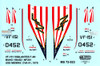 CAMMS72023 1:72 MilSpec Decals - F-4N Phantom II VF-151 Vigilantes USS Midway 1976