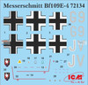 ICM72209 1:72 ICM Luftwaffe Night Fighters (Bf109E-4 Fw189A-1 Do17Z-10)