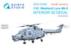 QTSQDS32269 1:32 Quinta Studio 3D Decal - Westland Lynx Mk.8 (REV kit) Small Version