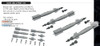 EDU672451 1:72 Eduard Brassin GBU-12 Paveway II 500lb Laser Guided Bomb Set