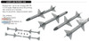 EDU6481175 1:48 Eduard Brassin - AIM-7M Sparrow Missile Set