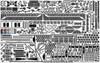 PONF23013 1:200 Pontos Model Detail Up Set - USS Fletcher DD-445 1942 (TRP kit)