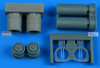 ARS7396 1:72 Aires F-5A Freedom Fighter Exhaust Nozzles (ITA/REV kit)