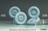 DEFDW30075 1:35 DEF Model WW2 German Trippel SG.6 Sagged Wheel Set