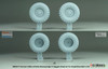 DEFDW35177 1:35 DEF Model German Mowag Eagle IV Sagged Wheel Set