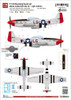 DEFJD48008 1:48 DEF Model Jeight Design - Movie Collection #12 Light Edition P-51 Mustang Set