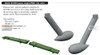 EDU624013 1:24 Eduard Brassin Bf109G Balance Weights (AFX kit)