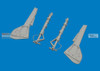EDU6481179 1:48 Eduard Brassin - Fw190A-8/R2 Undercarriage Legs (EDU kit)