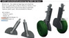 EDU6481171 1:48 Eduard Brassin - Spitfire Mk.I.II/Va/Vb Undercarriage Legs (EDU kit)