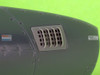 MASAM48193 1:48 Master Model - P-51 Mustang Carburetor Air Filter Cover RAF Louvered Type Ver A (MNG kit)