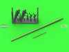 MASAM48195 1:48 Master Model - MiG-21F-13 Fishbed C Pitot Tube Set (EDU kit)