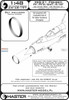 MASAM48197 1:48 Master Model - MiG-21PF MiG-21PFM MiG-21SMT MiG-21R MiG-21MF Fishbed C Air Intake Ring (EDU kit)